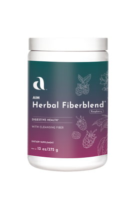 Herbal Fiberblend - 13 oz Natural Raspberry Powder