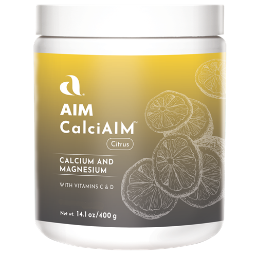 CalciAIM 14 oz/400 g Citrus Flavored Powder - 6 Pack